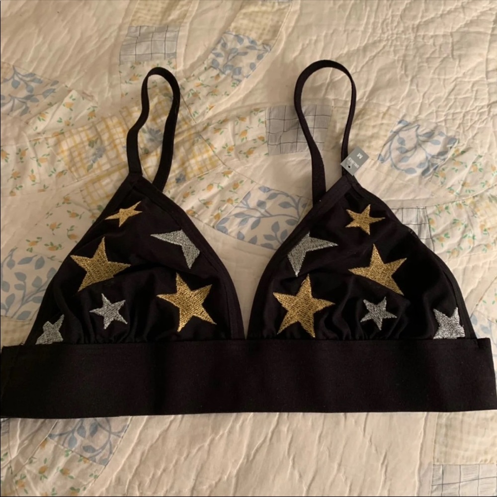 Pink Victoria’s Secret Stars bralette